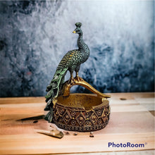 Load image into Gallery viewer, Decorative Peacock Ashtray