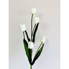 Load image into Gallery viewer, Artificial 5 Head Tulip Flowers