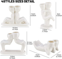 Load image into Gallery viewer, Human Shape Planter - 4pc set