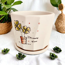 Load image into Gallery viewer, Ceramic Planter - The Coming of Love
