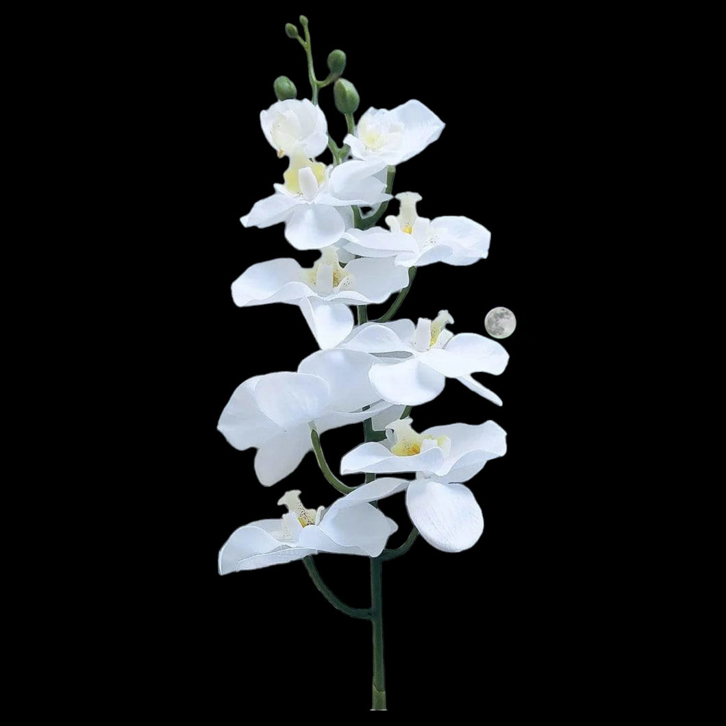 Artificial Orchid Flowers White