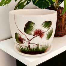 Load image into Gallery viewer, 4&quot; Planter with Saucer - Green
