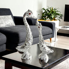 Load image into Gallery viewer, Silver Pair of Swans - 14.5cm
