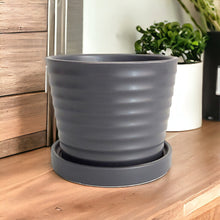 Load image into Gallery viewer, Classic Ceramic Planters - Grey
