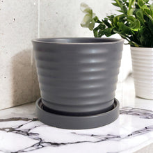 Load image into Gallery viewer, Classic Ceramic Planters - Grey
