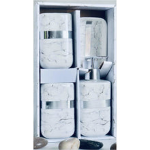 Load image into Gallery viewer, Luxury Ceramic Bathroom Accessories Set
